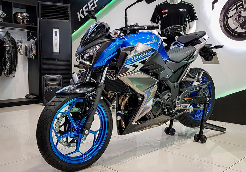 Kawasaki Z300 2018 giá từ 129 triệu, quyết đấu Yamaha MT-03